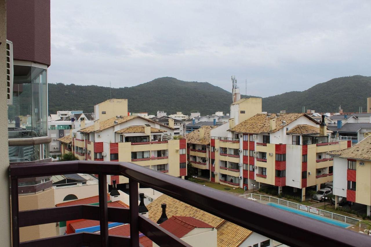 Apartamento Com Vista Do Mar Em Residencial Com Piscina Florianópolis Zewnętrze zdjęcie