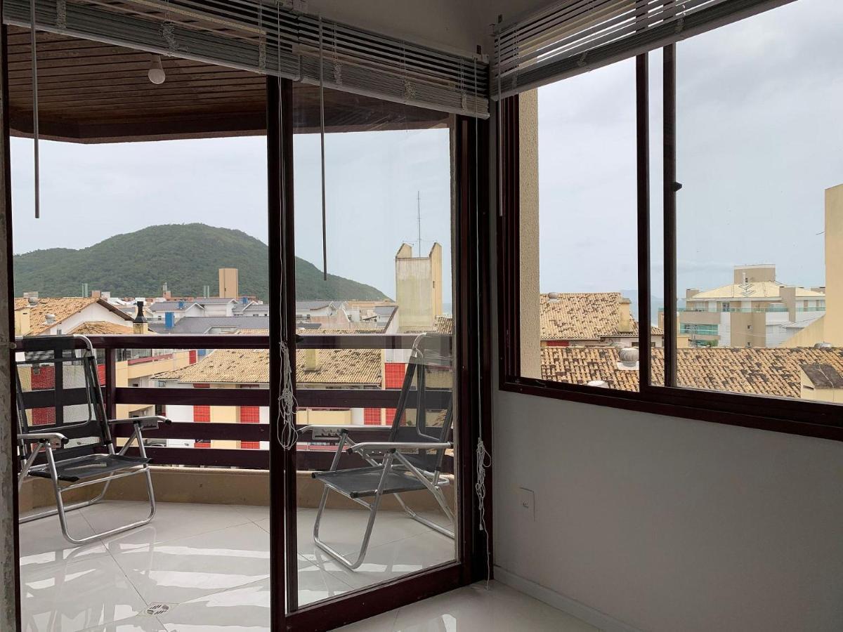 Apartamento Com Vista Do Mar Em Residencial Com Piscina Florianópolis Zewnętrze zdjęcie