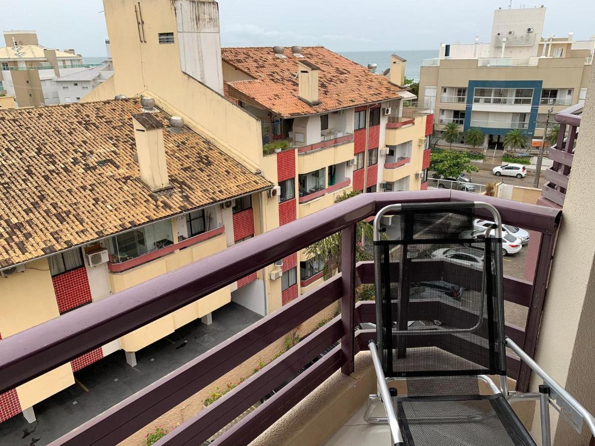 Apartamento Com Vista Do Mar Em Residencial Com Piscina Florianópolis Zewnętrze zdjęcie