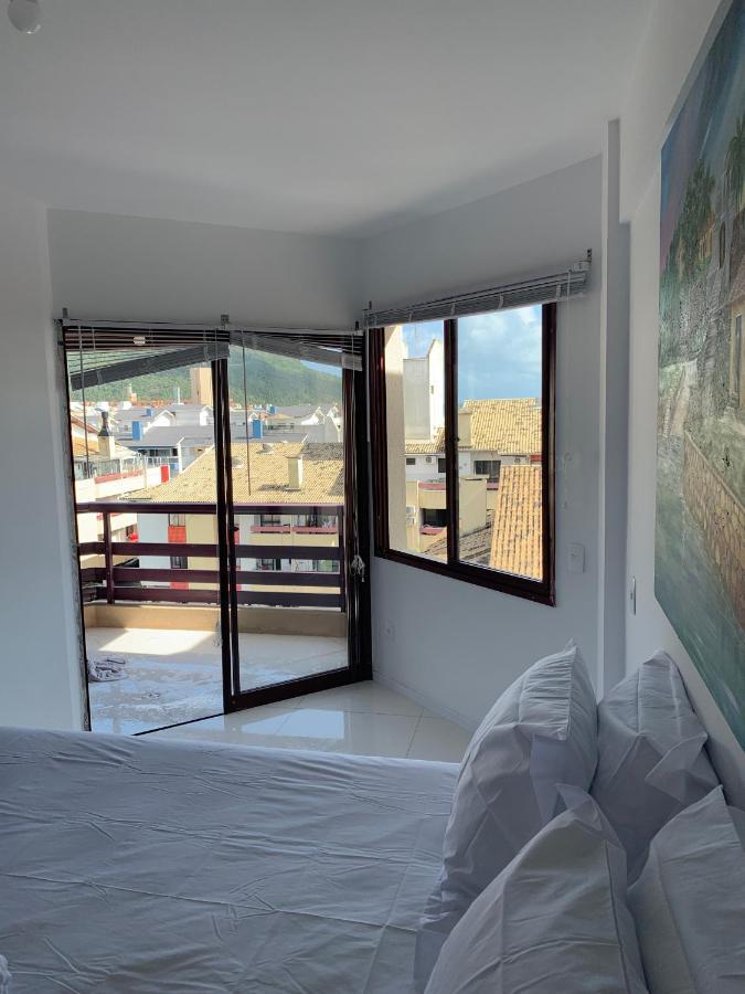 Apartamento Com Vista Do Mar Em Residencial Com Piscina Florianópolis Zewnętrze zdjęcie