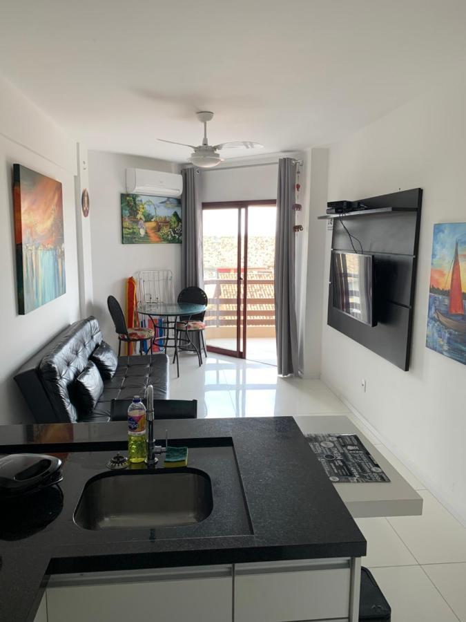 Apartamento Com Vista Do Mar Em Residencial Com Piscina Florianópolis Zewnętrze zdjęcie
