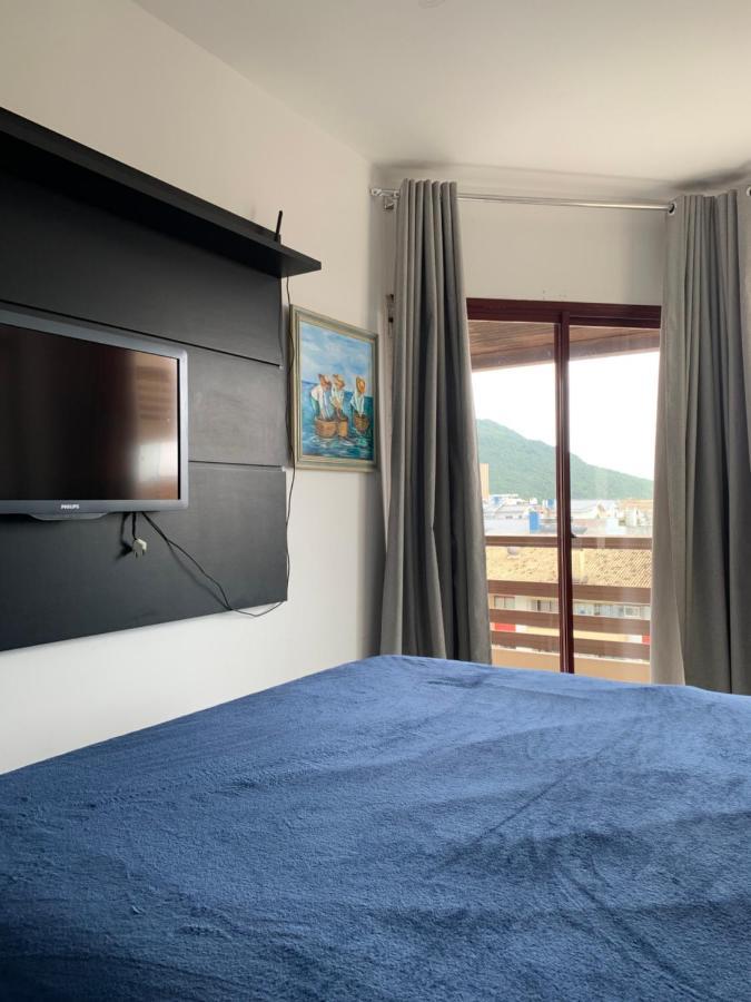 Apartamento Com Vista Do Mar Em Residencial Com Piscina Florianópolis Zewnętrze zdjęcie