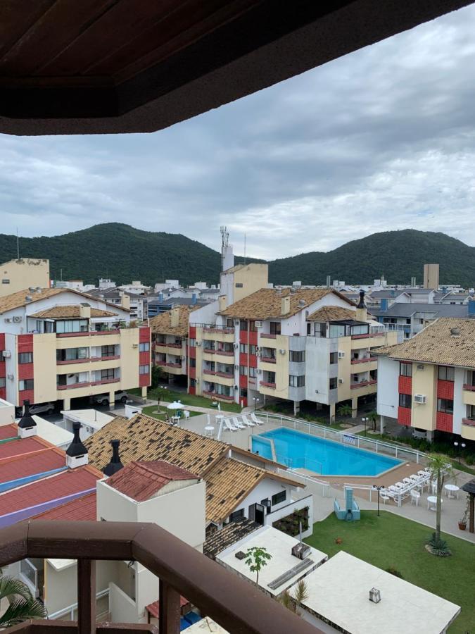 Apartamento Com Vista Do Mar Em Residencial Com Piscina Florianópolis Zewnętrze zdjęcie