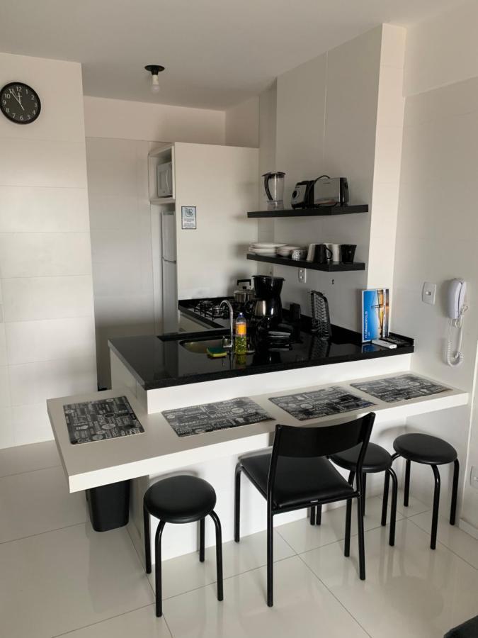 Apartamento Com Vista Do Mar Em Residencial Com Piscina Florianópolis Zewnętrze zdjęcie