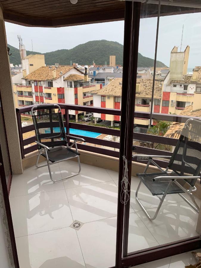 Apartamento Com Vista Do Mar Em Residencial Com Piscina Florianópolis Zewnętrze zdjęcie