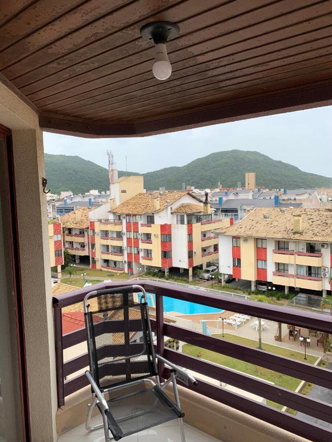 Apartamento Com Vista Do Mar Em Residencial Com Piscina Florianópolis Zewnętrze zdjęcie