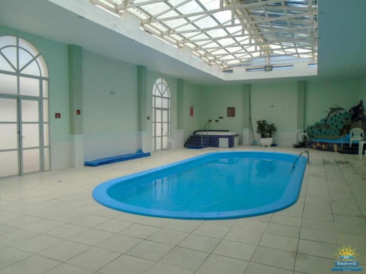 Apartamento Com Vista Do Mar Em Residencial Com Piscina Florianópolis Zewnętrze zdjęcie